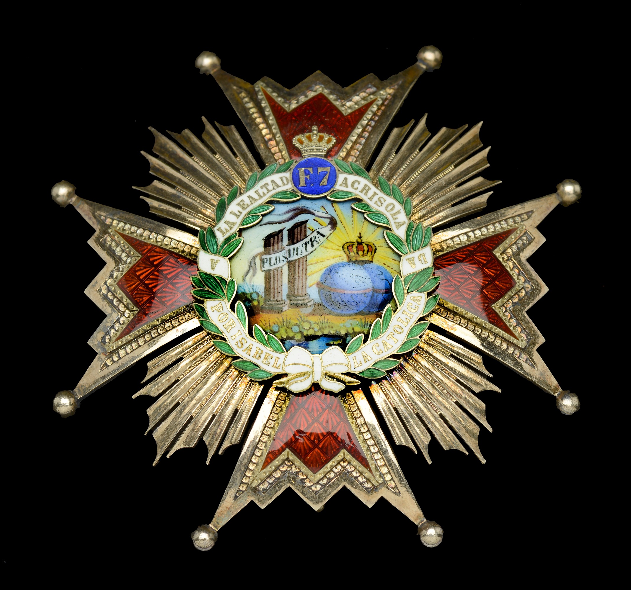 Spain, Kingdom, , Order of Isabella the Catholic, Pre1931 Royal issue